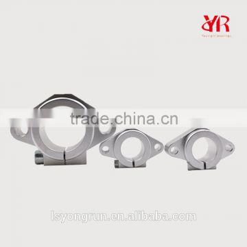 Aluminum shaft end support block bearing SHF16