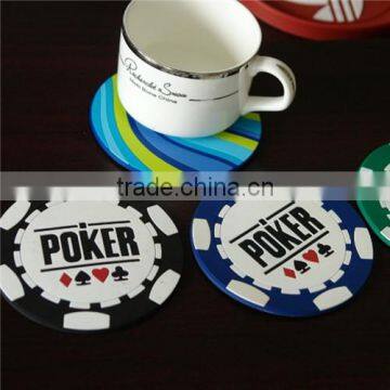 Anti Slip Non-toxic Silicone Rubber Drink Coasters China Supplier photo-3