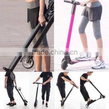 2016 The World's Lightest two wheels Carbon Fiber Foldable Electric Scooter bike