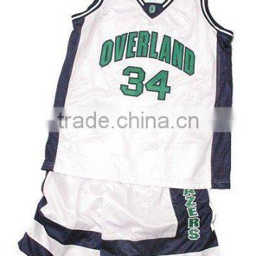 Basketball uniform kit