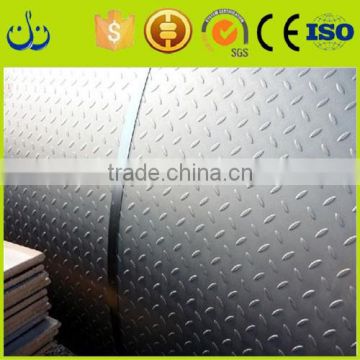 Hot rolled carbon steel checker plate/sheet SS400 Grade