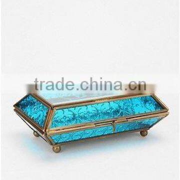 Multipurpose Box Glass Cabinet, Storage Glass Box, Glass Display Box, Bangle Box, Triangle Box, Diamond Box, Triangle Shape,