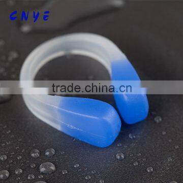 CNYE Waterproof professional silica nose clip for adult child protection individule packing with plastic box OEM