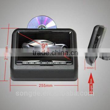 Portable Design Best Selling 9 Car Pillow Headrest Monitor Dvd Player photo-6