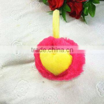 Heart Shape Plush Girls Earmuffs photo-5