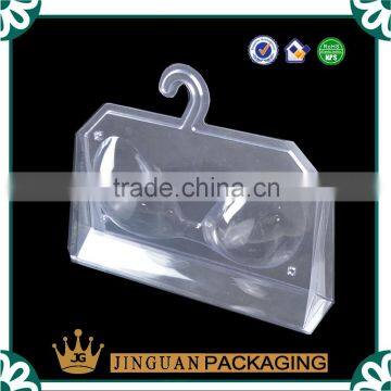 Professional Design Transparent Bra Packing Tray With Hang Hole