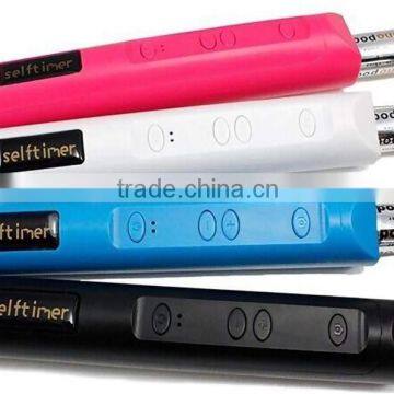 Stylish Bluetooth3.0 Wireless Selfie Stick Camera Monopod With Zoom Buttons For Android/iOS Phones photo-3