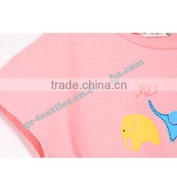 Girl's Printed Cute Short Sleeve T-shirts photo-4