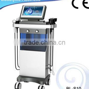 Anti-aging New Design 4 In 1 Vacuum Led Facial Light Therapy Machine PDT Cavitation Rf Dermabration Skin Rejuvenation Machine