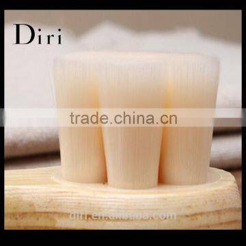 New Design Comma Shape Petals Hair Wooden Handle Face Brush Cleansing photo-4