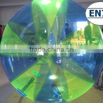 Air inflated ground/ water zorb ball for sale, giant zorb ball with color