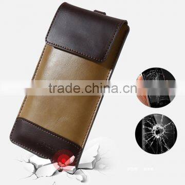 Quality FLOVEME COW LEATHER Skin Case Luxury COWHIDE Wallet Card Mobile Phone Case POUCH For IPhone 7/PLUS CARD POCKET HOLSTER