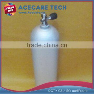 Diving aluminum gas cylinder, 12L-20MPa aluminum diving cylinder, HPA tank-3000psi