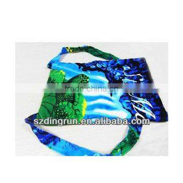 100% Cotton Fabric Promotional and Personalized Beach towel backpack