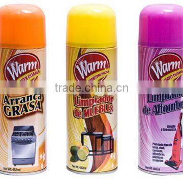 stain cleaner household detergent aerosol spray