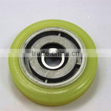 Good quality hot sale 76*22*6203 PU escalator spear step roller