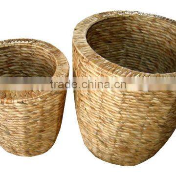 Set 2 item bamboo-rattan basket from Vietnam