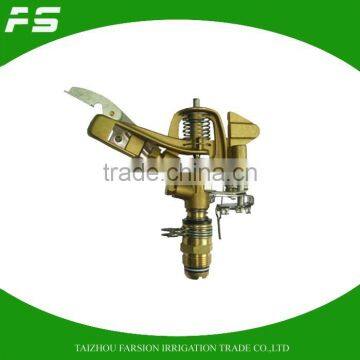 360 Gear Drive Metal Sprinkler Irrigation System Agricultural Sprinkler Brass Nozzle