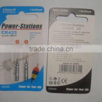 cr425 br425 lithium pin cells batteries