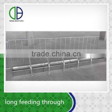 Pig feed trough stainless material china factory supply hot sale