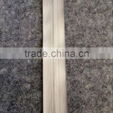 Customized Length 5# Water Proof Nylon Zipper Silver Finishing photo-2