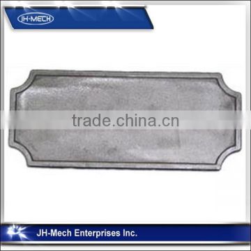 Aluminum Sand Casting Classic House Side Plaque