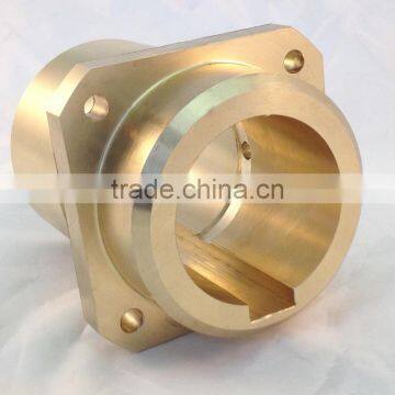 custom cnc machining and turning brass bushing