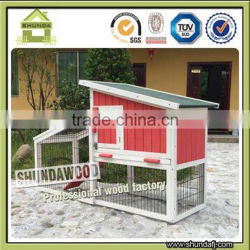 SDR022 Outdoor Wooden Cheap Rabbit Cage for Farming