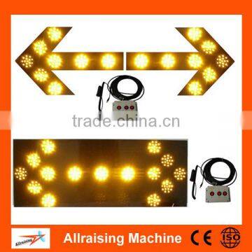 led arrow board for road safety trailer traffic sign board