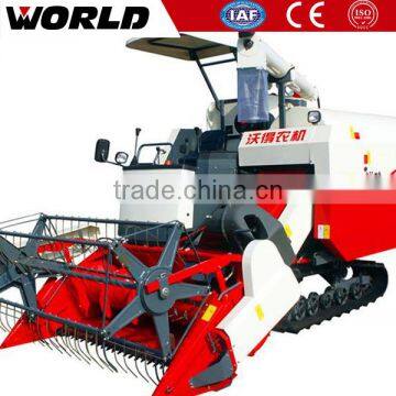 88HP World Brand 4LZ-4.0E kubota rice combine harvester for sale