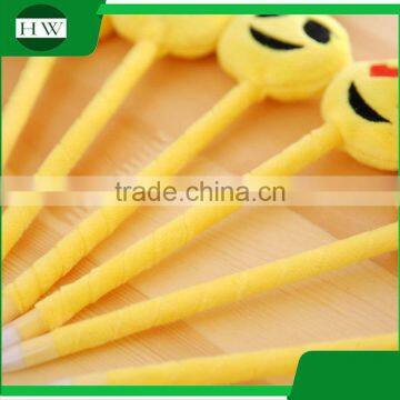 Promotional Wholesale Cheap Funny School Office Stationery Mini Lint Expression Roller Ball Point Pen photo-5