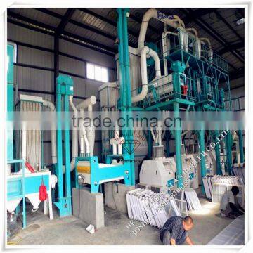 40-2400tpd corn production corn production line machines