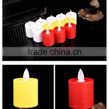 Led Flameless Candles Mini Moving Wick Flickering Tealight Candle Led Moving Wick Plastic Candle Light photo-5