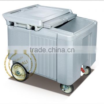 Hot sales ice bin cooler, ice storage bin,ice box container(ZQF-112-6)