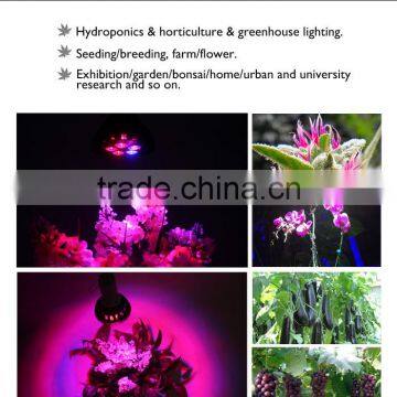 Led Grow Lights, 15W Plant Lights E27 Growing Bulbs 3 Wavelengths Tailored Led Grow Lamps For Garden Greenhouse, Hydroponic and photo-6