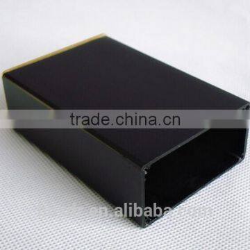 decorative black anodized top quality Aluminium waterproof case aluminum profile