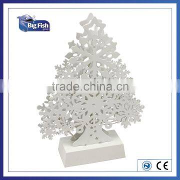 new artificial LED wooden Xmas tree light/lighted Wood christmas tree