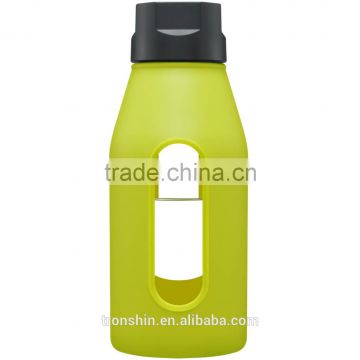 silicone sleeve glass bottle