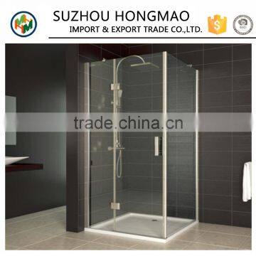 6mm clear glass 2 sided shower enclosures