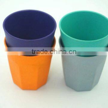 Eco Friendly and Biodegradable Bamboo Fiber Colour Drinking Cup photo-4