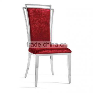 Hot Sale Stainless Steel Legs Restaurant Chair Dining Chair photo-2
