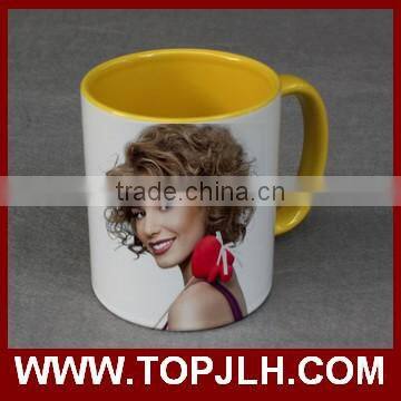 Factory Wholesale New Colorful Sublimation White Mug Printable photo-3