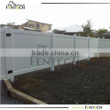 Popular Design UV Proof Plastic/Vinyl/PVC Backyard Privacy Fence photo-2