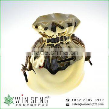 Cheap Bag Shaped Ceramic Animal Piggy Bank for Sale photo-4