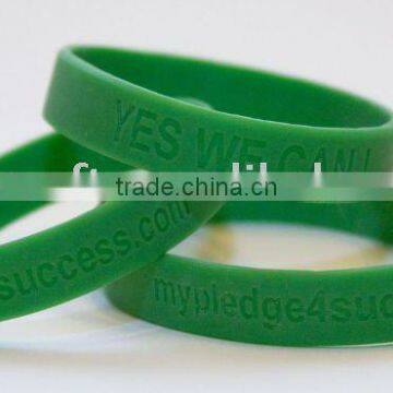 Silicone bracelets