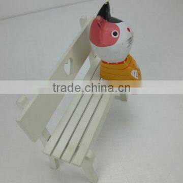 ZAKKA do Old Mini Wooden Chair Toy,Shooting Props,mini Bar Furniture photo-6