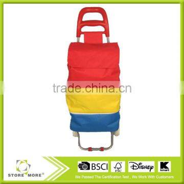 Two Wheels Shopping Cart Shopping Trolley Luggage photo-6