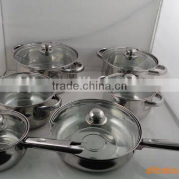 High Quality 15pcs Stainless Steel Cookware Set photo-4