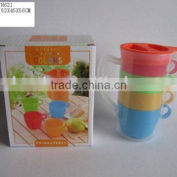 6pcs Cup Set, Couple Cup Set,cup With Pot Set photo-2