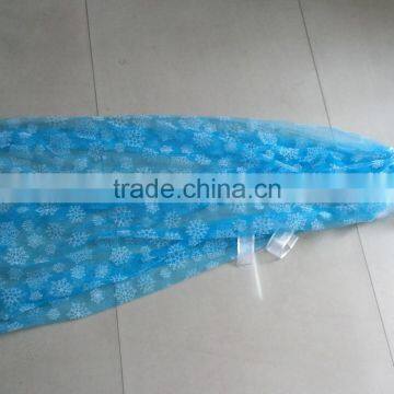 In Stock Green Blue Snowflake Tutu Dress Wedding Dress Cape Kids Dress Capes photo-5